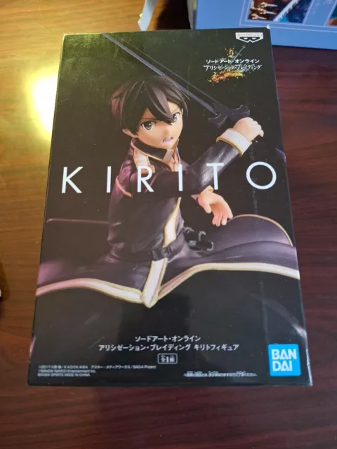 Banpresto Sword art Online SAO Alicization Blading Kirito figure Japan