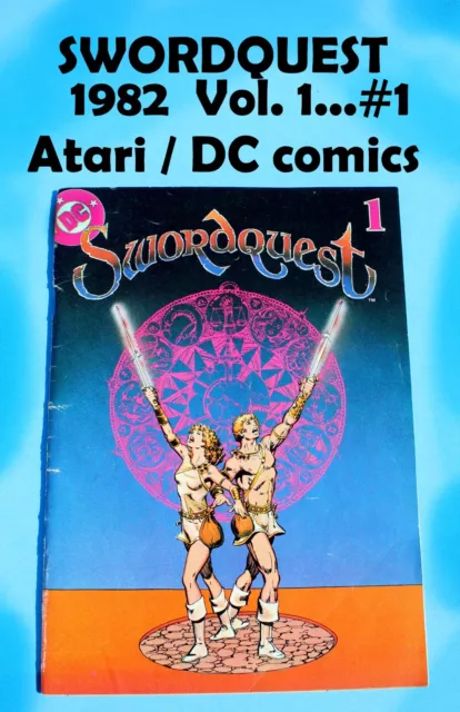 SWORDQUEST mini-comic EARTHWORLD 1984, VOL 1   #1, George Perez art SWORD QUEST