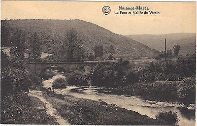 Belgique - cpa - NAJAUGE MAZEE - Le pont et la vallée du Viroin (A328)