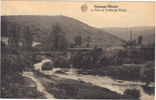 Belgique - cpa - NAJAUGE MAZEE - Le pont et la vallée du Viroin (A328)