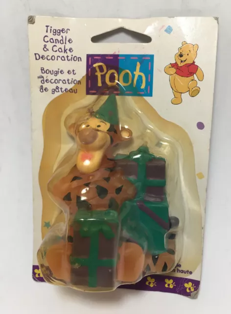 Vintage WILTON Winnie the Pooh Tigger Candle Cake Topper