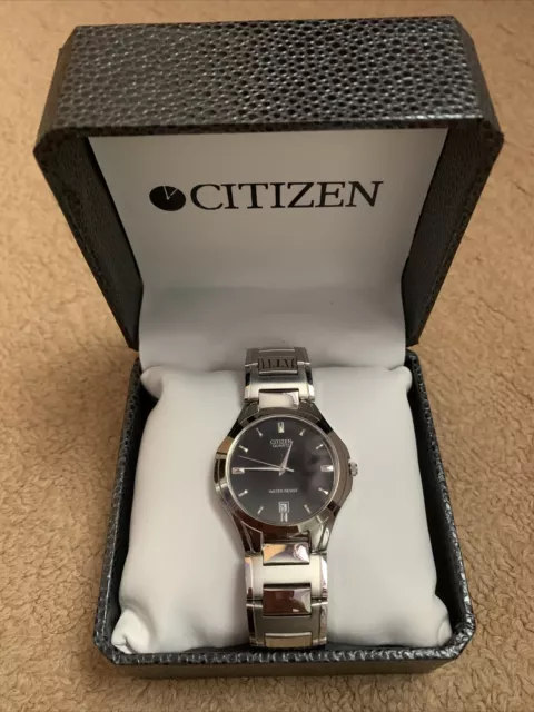 Citizen Mens Quartz Watch Free P&P