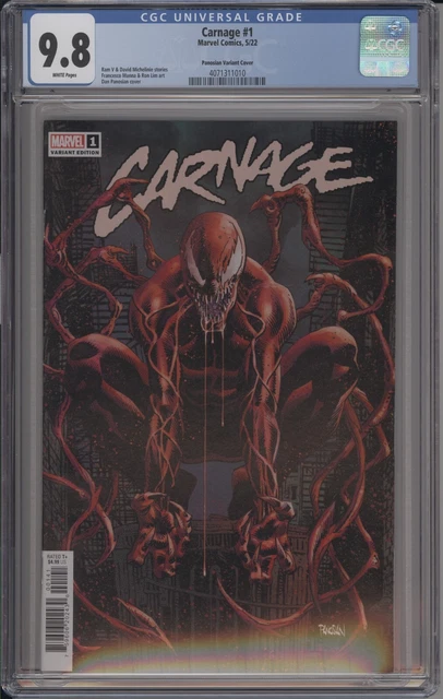 Carnage #1 - Cgc 9.8 - Dan Panosian Variant - 4071311010