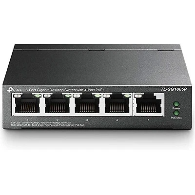 Tp-Link 5-Port Gb Desktop Switch With 4-Port Poe+