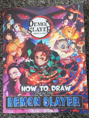HOW TO DRAW Demon Slayer Step by Step Drawing Activity Anime Kimetsu No ...