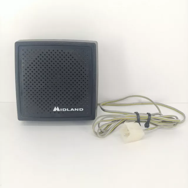 Midland LMR Land Mobile Radio Extension Speaker Model 70-2353A Tested & Working