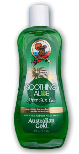 Australian Gold/Soothing Aloe Aftersun Gel 237ml/Solariumkosmetik/Sonnenschutz