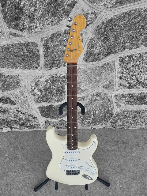 1985-86 MIJ Fujigen Squier Stratocaster with N3 Noiseless Pickups 1985-86 MIJ Fujigen Squier Stratocaster with N3 Noiseless Pickups