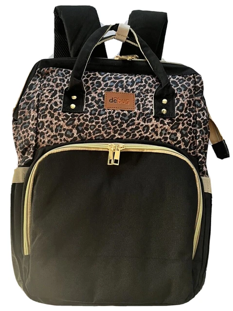 Baby Diaper Bag Backpack With built in Bassinet/Crib Changing Station USB