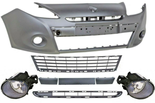 Pare-choc Avant Complet à Peindre Renault Clio 3 Phase 1
