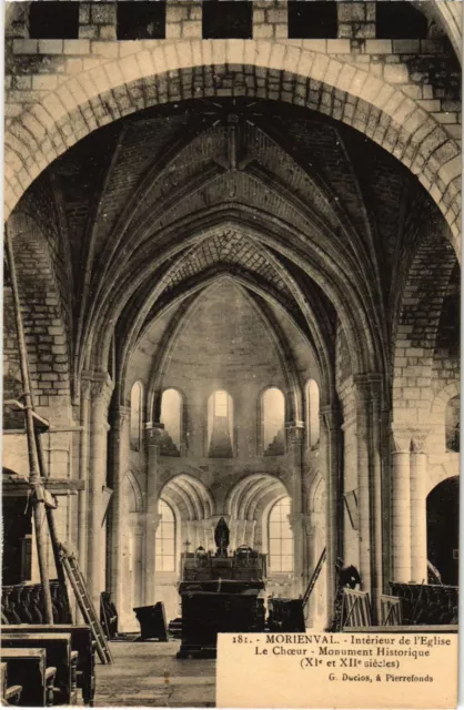 CPA Morienval- Interieur de l'Eglise FRANCE (1020662)