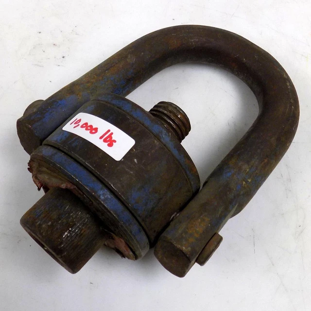 Crosby Wll 10,000 Lbs Swivel Hoist Ring 230 Ft-Lbs