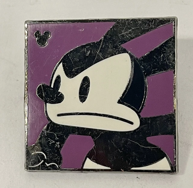 Disney Oswald the Lucky Rabbit Angry Expressions Hidden Mickey Pin