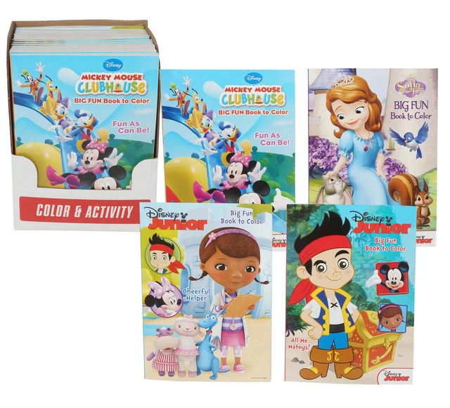 Disney Jr. Book DISNEY JR COLORING & Activity Book -- Set of 2 Books £9.44 - PicClick UK