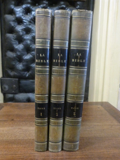 Bible De Sacy En Français, 14 Volumes, Complet, édition 1742, Desprez & Cavelier