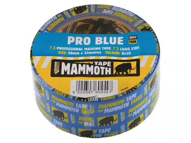 Everbuild Sika Pro Bleu Ruban de Masquage 25mm X 33m