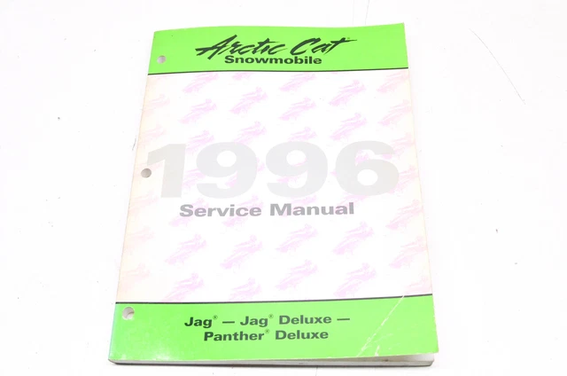 OEM Arctic Cat 2255-306 Service Manual JAG/JAG DLX/PAN DLX