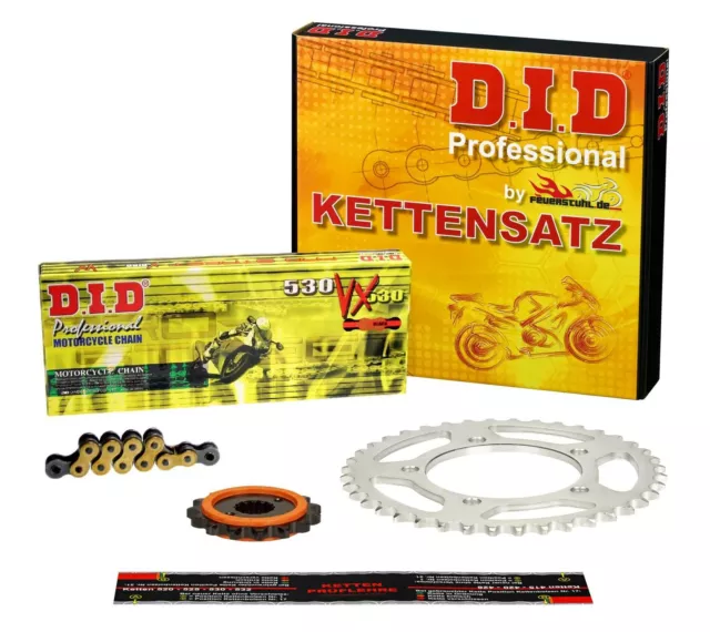 DID SILENT Kettensatz GOLD Suzuki GSX-R 1000 K7 K8 CL WVCL 07-08 VERSTÄRKT GSXR