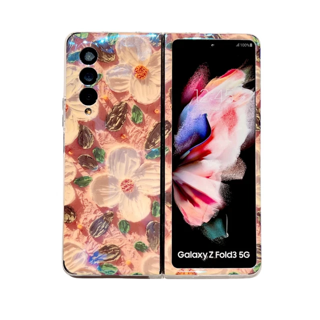 For Samsung Galaxy Z FOLD 3  fold 4 Case Clear Shockproof Protective Hard Slim