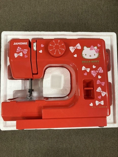 Janome Hello Kitty compact electric sewing machine KT-R 100V