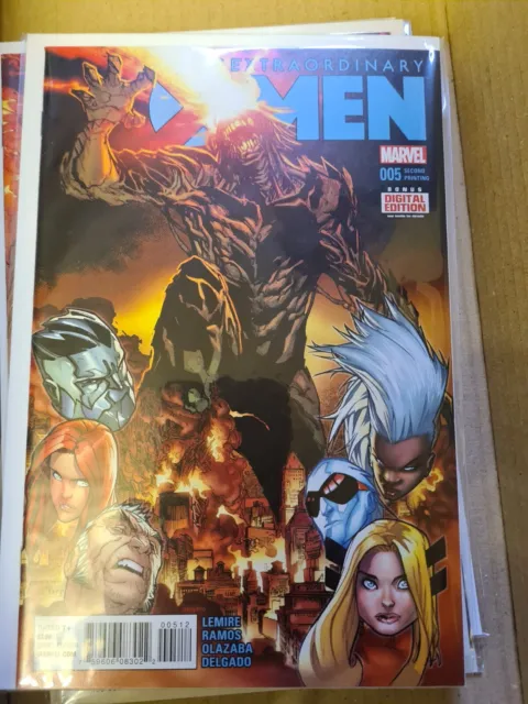 Marvel Extraordinary X-Men #5 2nd Print Variant High Grade Comic book