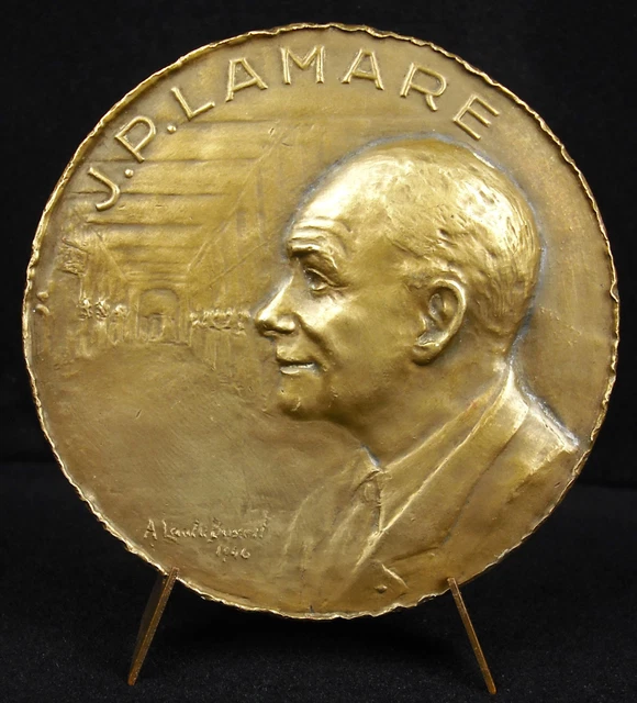 Médaille Union Du Commerce – Ville De Saint-Germain-en-Laye 1932 – Argent Plaqué