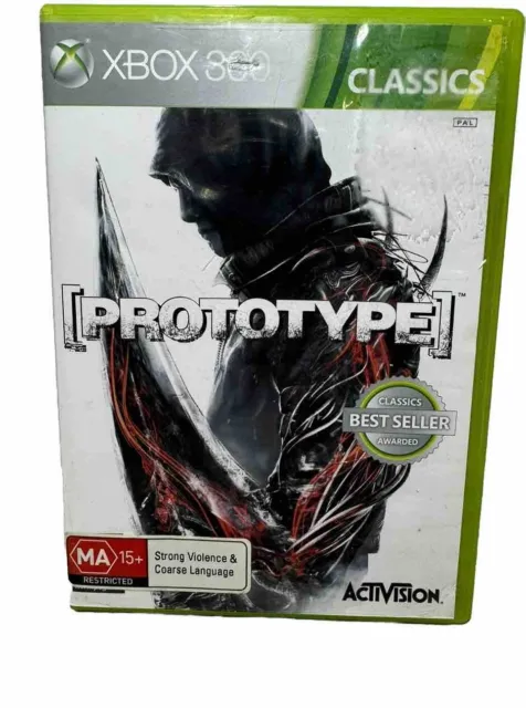 Prototype (Microsoft XBOX 360) PAL Game Complete With Manual - Tested & Working!