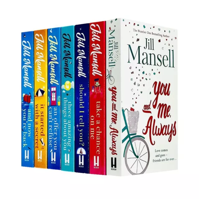 Jill Mansell Collection 7 Books Set You and me Always, Take a Chance on Me