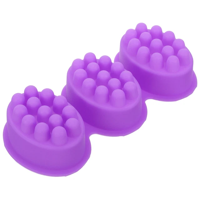 Massage-Seife-Silikonform, Seifenform, handgefertigt, DIY-Seifenherstellung,