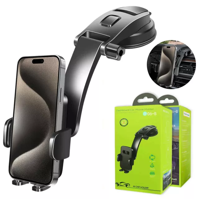 Dashboard Hands Free Car Mount Mobile Phone Holder Fr iPhone Samsung Oppo Google