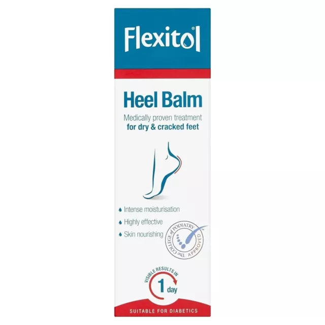 Bálsamo crema hidratante Flexitol para talón 56 g - tratamiento de la piel de pies secos y agrietados