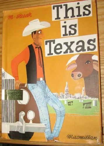 THIS IS TEXAS By M. Sasek - Hardcover *Excellent Condition*