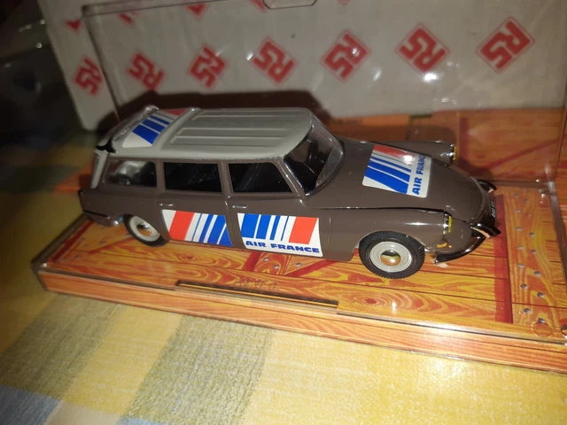 VOITURE CITROEN ID 19 Break 1960 Orange Uh Pour Atlas 1:43 Neuf Boite