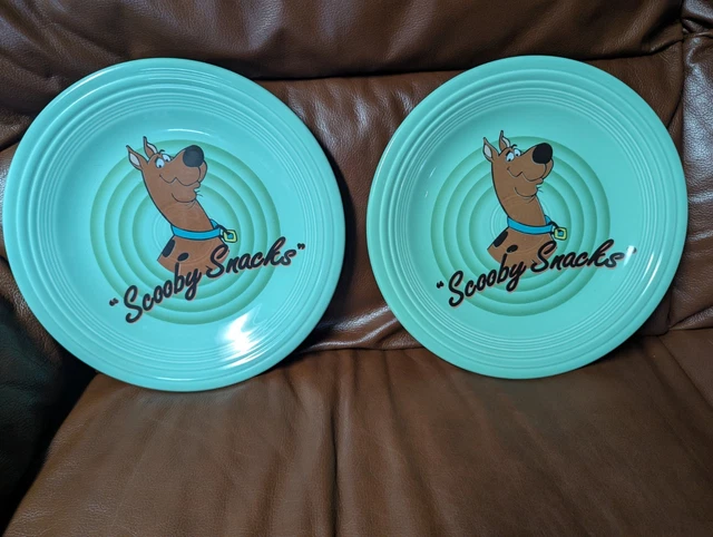 FIESTAWARE HOMER Laughlin Scooby-Doo Dinner Plates