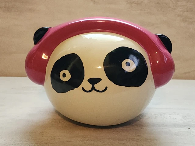 Unbranded Cute Panda with Pink Headphones Coin Bank 🐼🎧