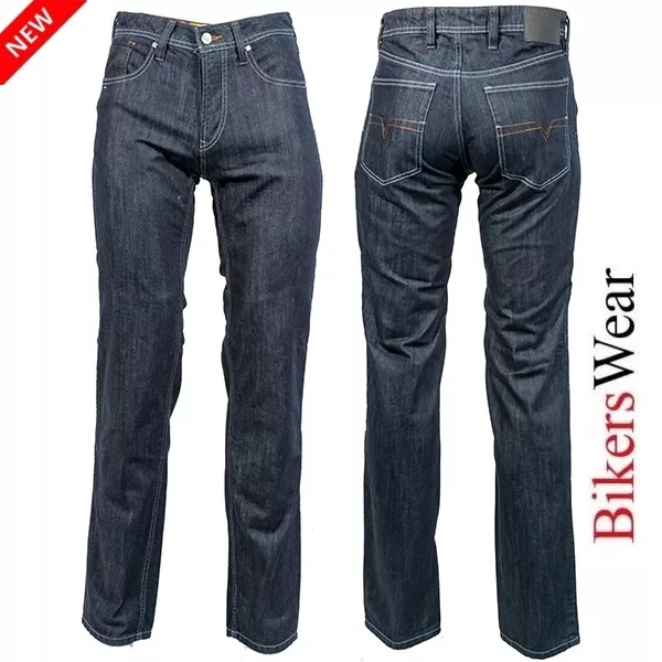 Richa Hammer Blue Jeans Regular/Short Leg available upto UK 44 +Knee Armour