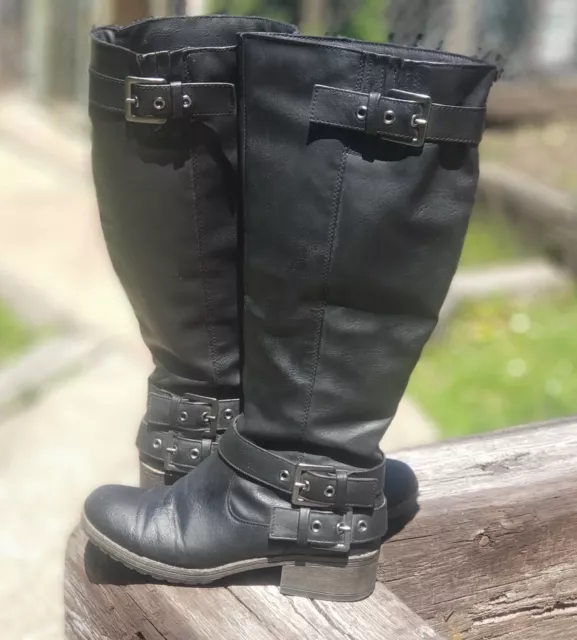 Kohls womens deals tall black boots