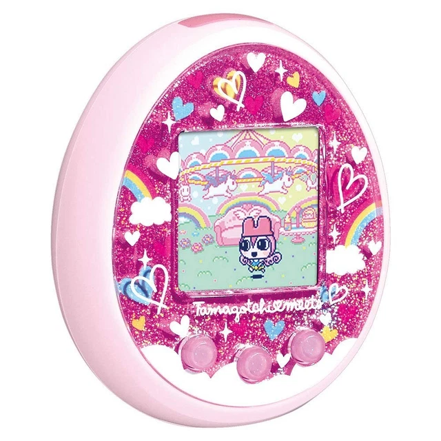 BANDAI TAMAGOTCHI MITSU Melten Meatsu Version, Pink Version Japan Ver ...