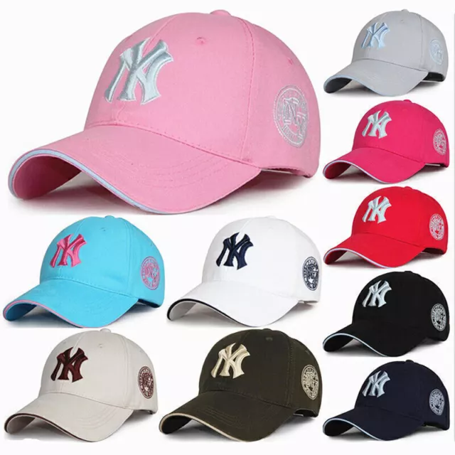 Fashion Unisex Men Women NY Adjustable Snapback Sport Bboy Baseball Cap Sun Hat