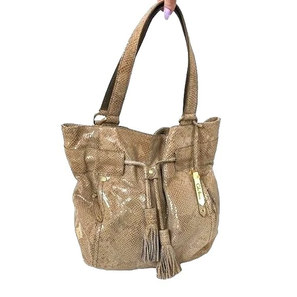 COLE HAAN GENUINE Snakeskin Python Handbag,Purse $130.00