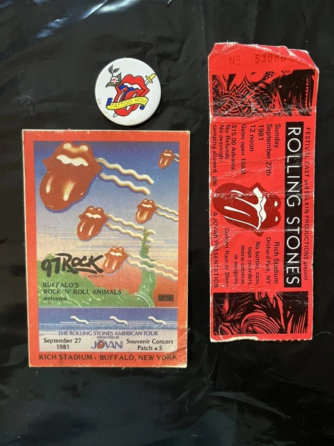 Concert Memorabilia, Rolling Stones, Artists R, Rock & Pop, Music