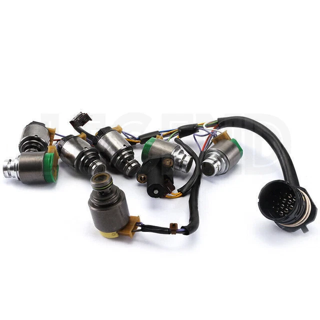 Transmission Solenoid Valve Set Fits for BMW Audi A6/A8/S4/S6/RS6 01V 5HP19