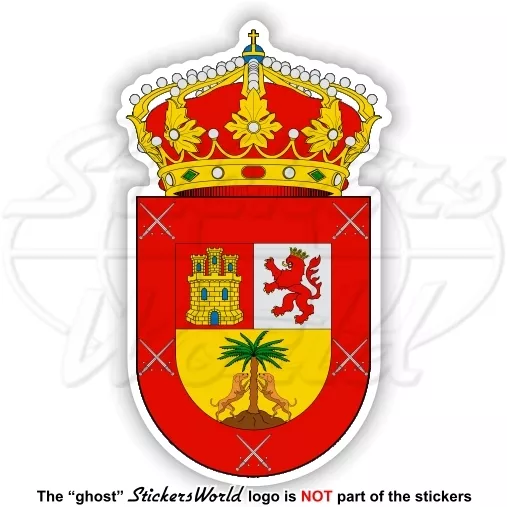 GRAN CANARIA Coat of Arms, Canary Islands Spain, Islas Canarias Sticker Decal