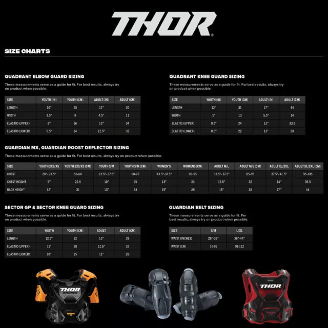 Thor MX Guardian Black Dirtbike Motocross Enduro Protection Body Armour 3