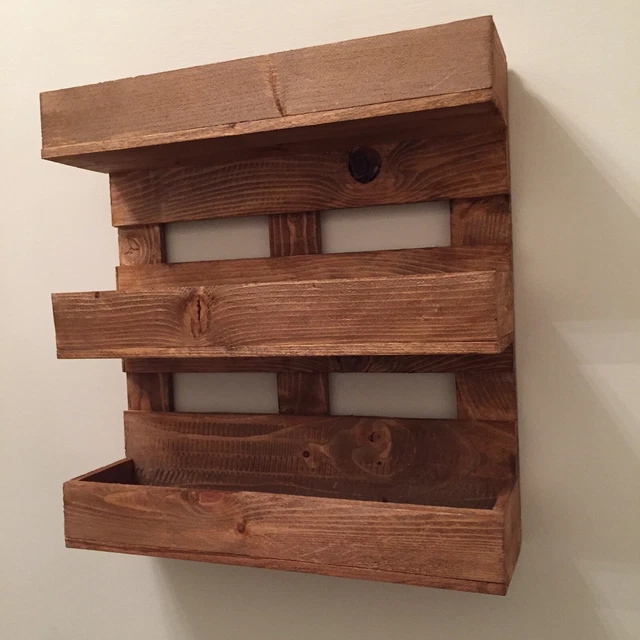 Lolalet Porta Gioielli da Appendere in Legno, Porta Collane Orecchini Braccialetti da Parete, Facile da Installare -Bianco