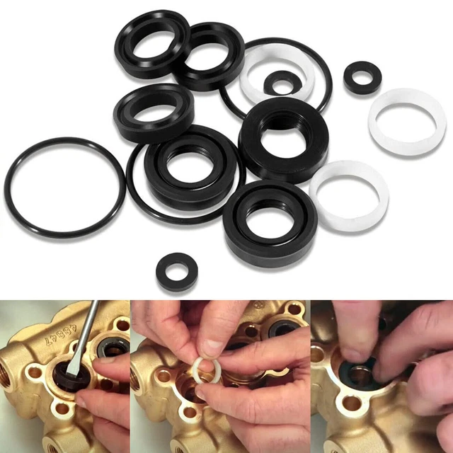 342634262 Seal Kit for Cat Pump 66DX 6DX Pressure Washer Pump 66DX40G1I, 6DX35G1