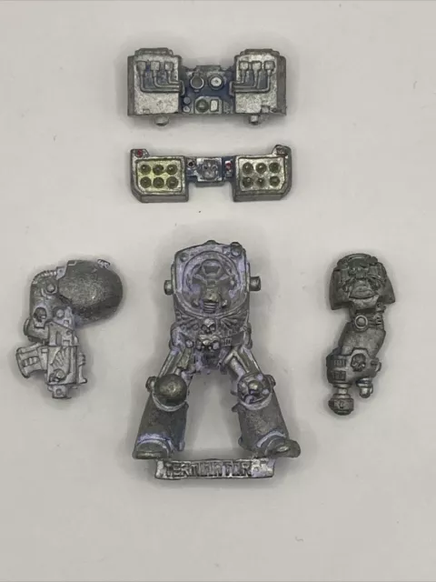 Metal Terminator Space Marine w/ Cyclone Missile Launcher Warhammer 40k OOP TCML