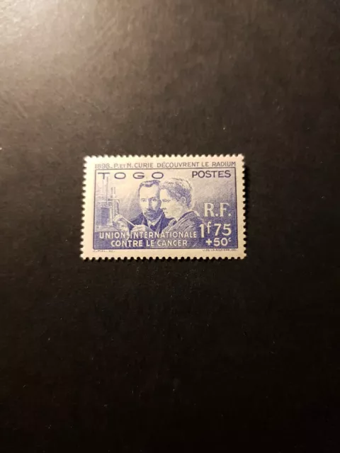 Briefmarke Frankreich Kolonie Togo N°171 Neu MH 1938 Wert