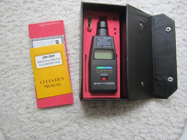 Cen Tech Digital Photo Tachometer # 41727  DT-838