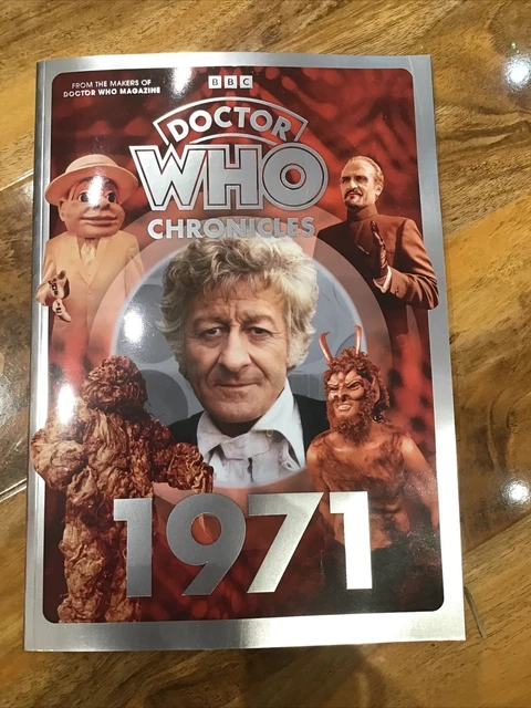 First Doctor Colorized DOCTOR WHO CHRONICLES 1971, First Doctor Jon Pertwee,Daleks,Tardis ...